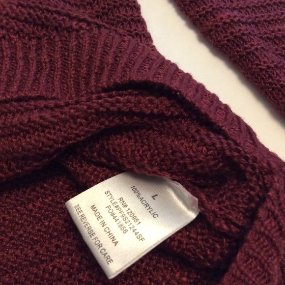 Pinque women’s sweater warm cozy fall winter mm - Picture 3 of 4